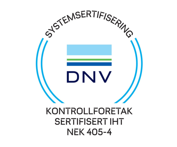 DNV systemsertifisering NEK 405
